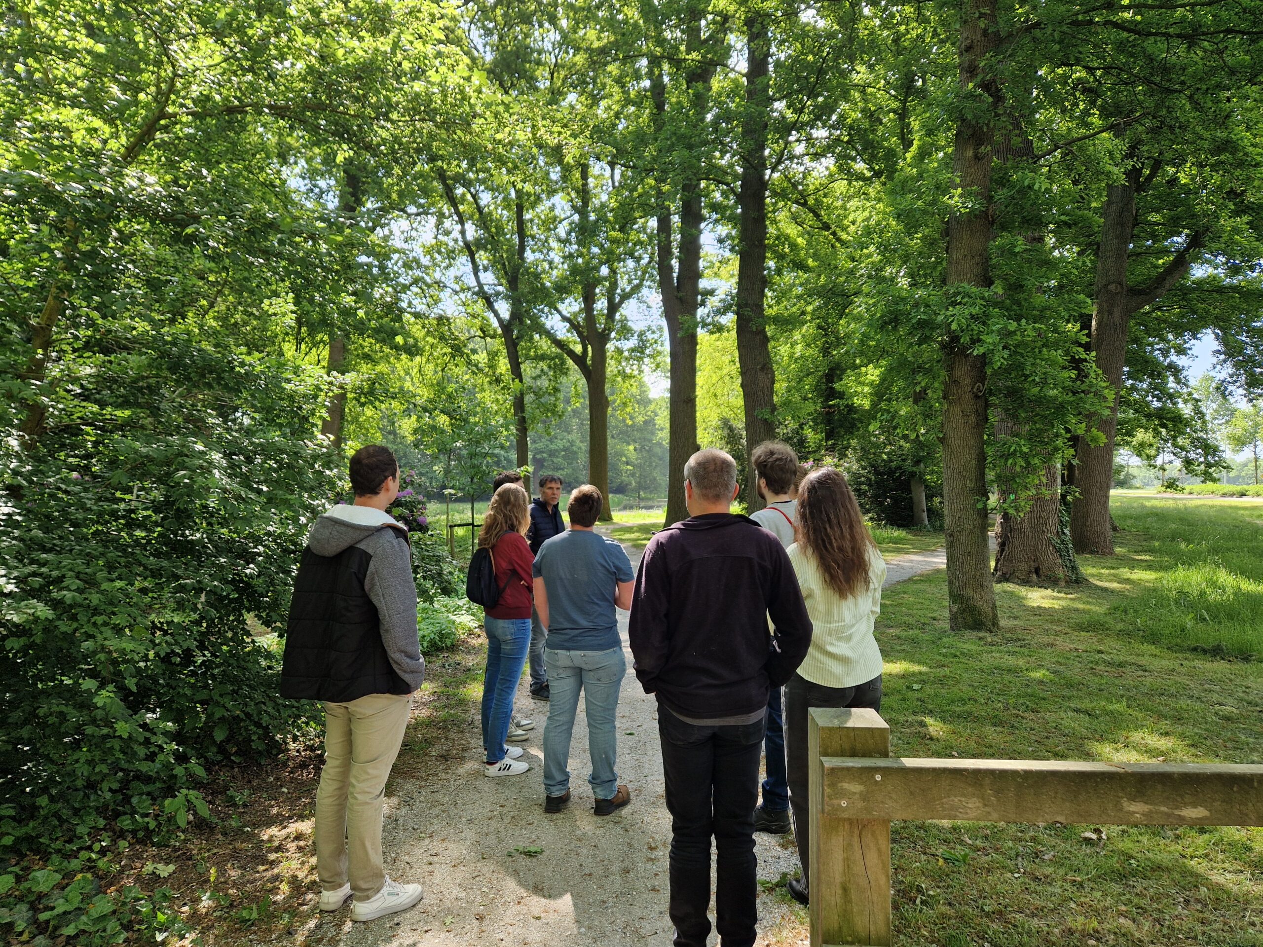 Op excursie in friesland